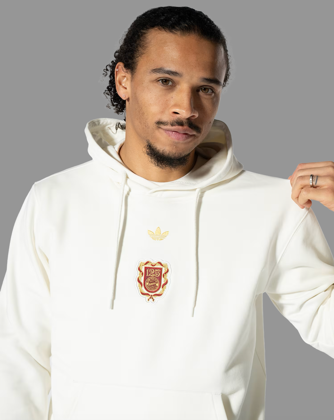 Bayern Munich Hoodie 125th Anniversary - Beige