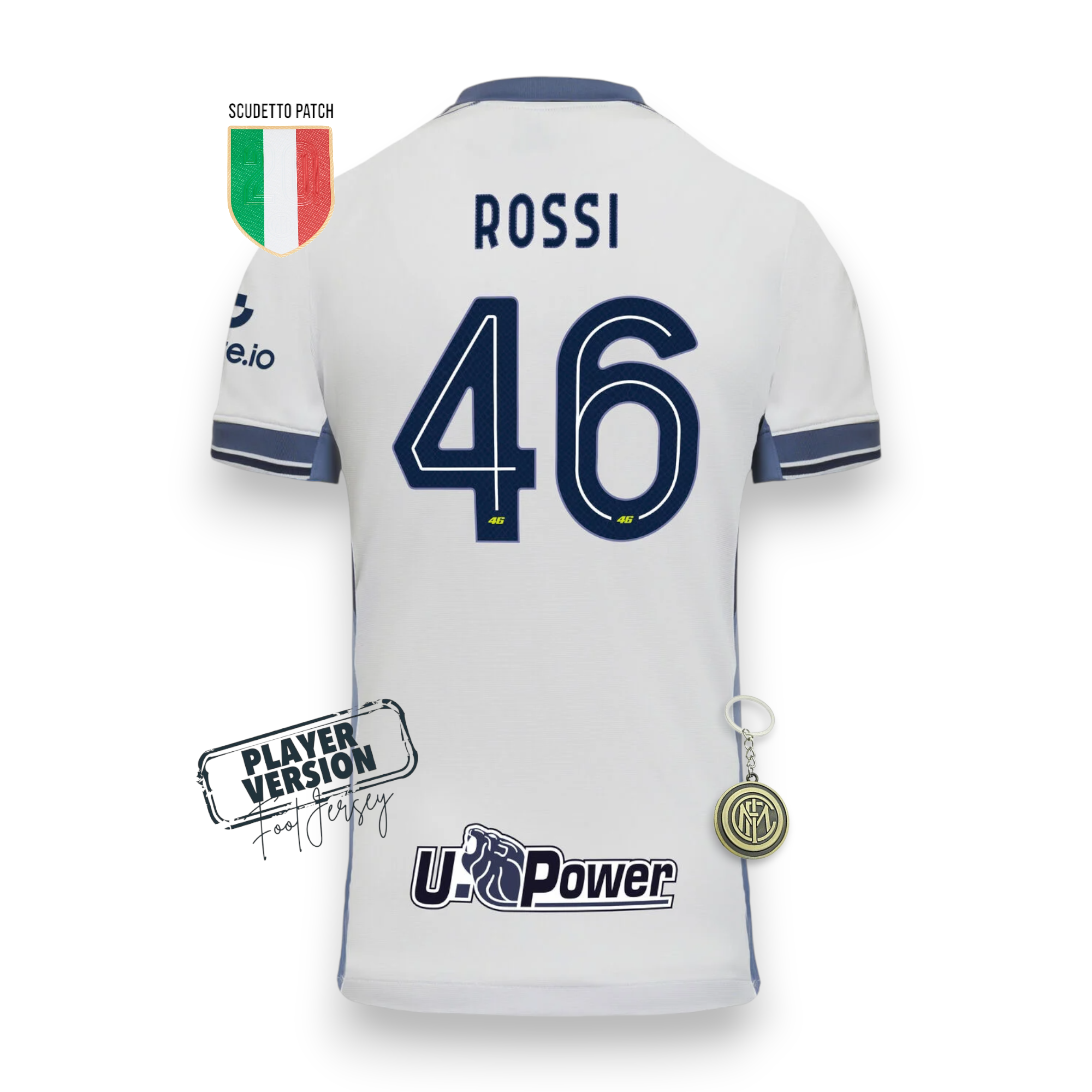 Inter Milan Away Jersey Special Edition Valentino Rossi #46 - Player Version