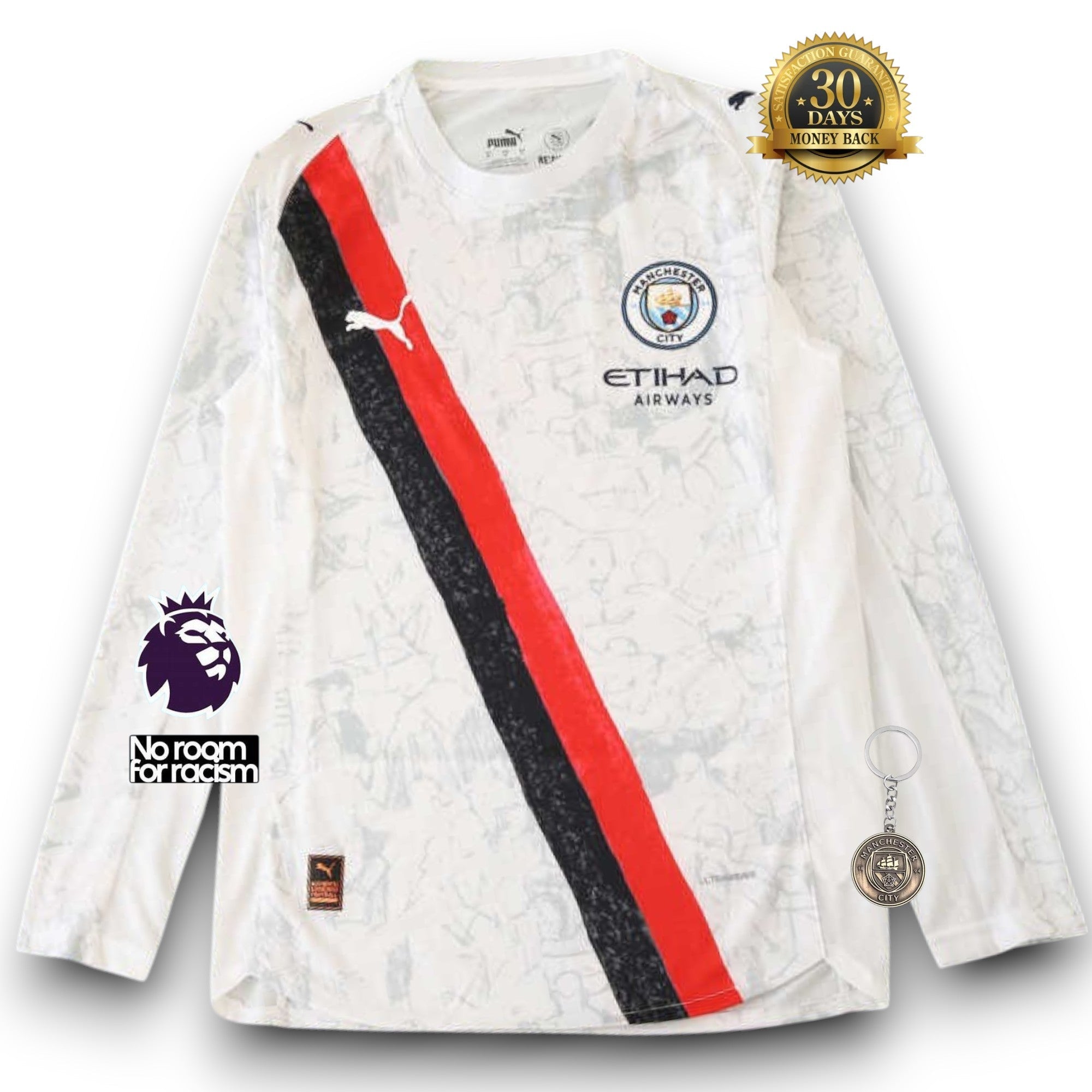 Manchester City KidSuper Jersey 2025/26 Long Sleeve