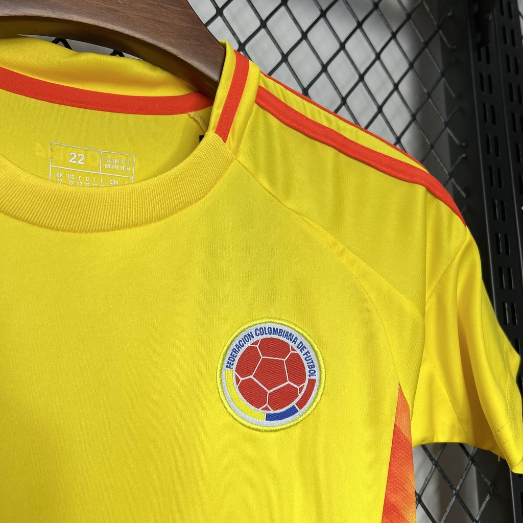 Camiseta local de Colombia para Niños 2024/2025