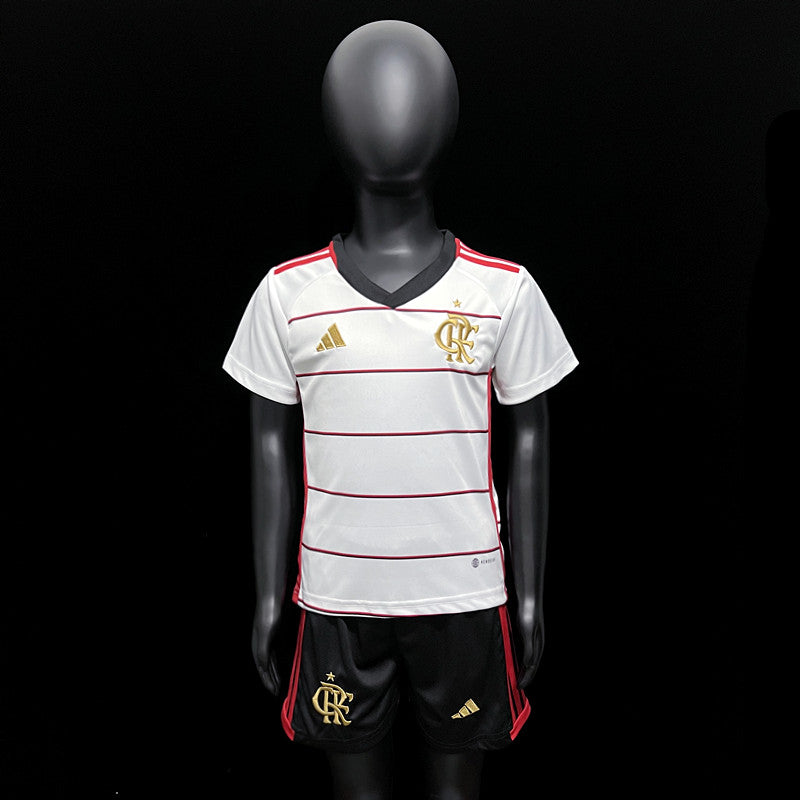 Kids Flamengo Away Kit 2023/2024