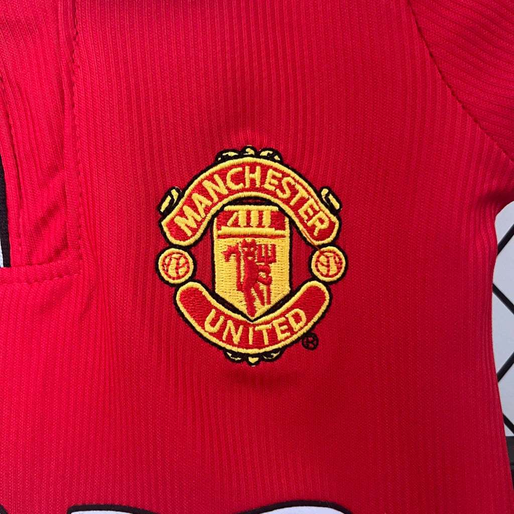 Kids Manchester United Home Kit 1999/2000 - Retrﾃｴ