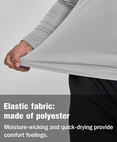 Men's Long-Sleeved UV Protection T-Shirt