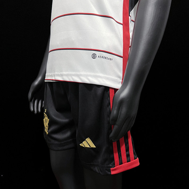 Kids Flamengo Away Kit 2023/2024
