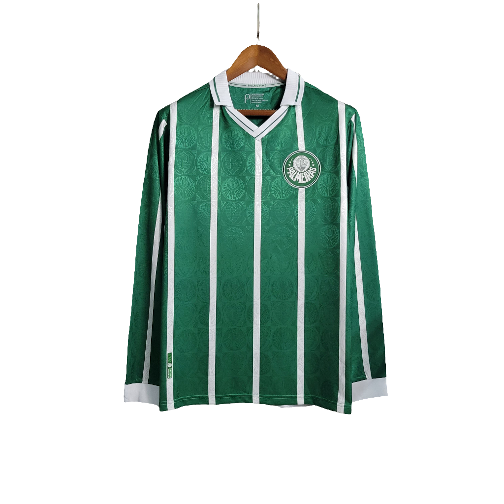 Palmeiras 1993 I Home Jersey - Long Sleeve Retro Version
