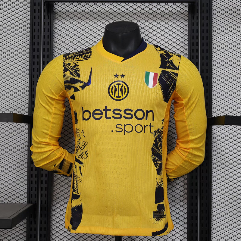 Inter Milan Third 2024/2025 Player Jersey - Long Sleeve