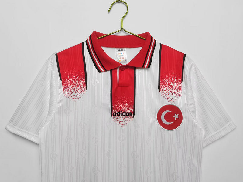 Turkey 1990 Away Jersey - Retro Version