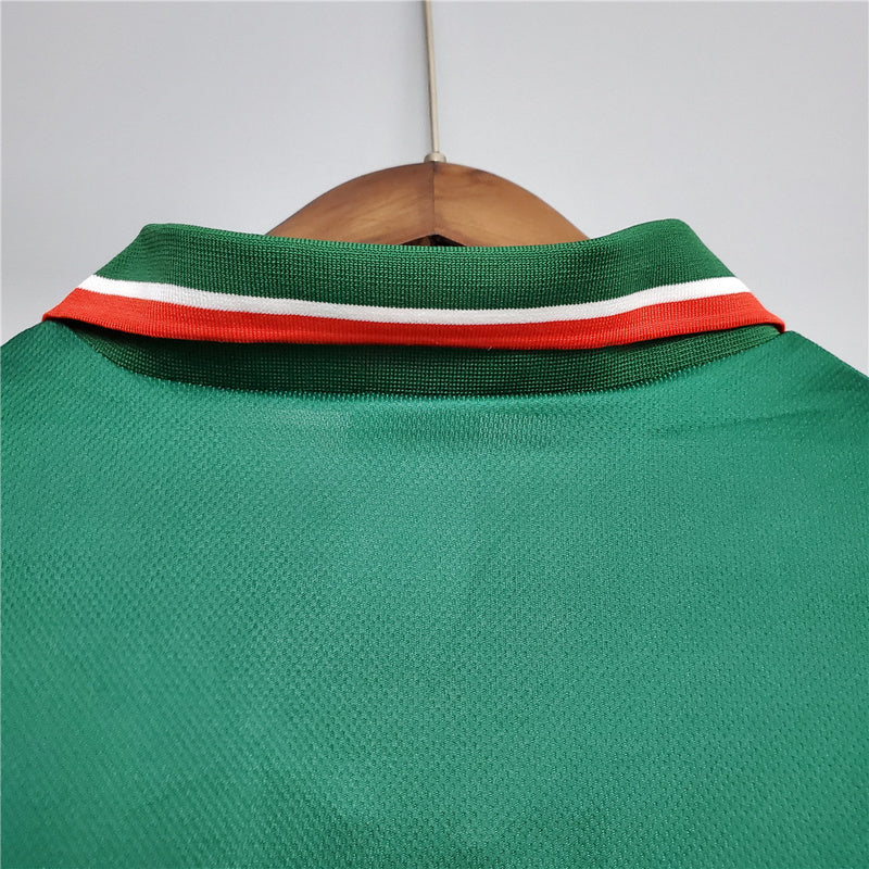 Morocco Away Green Retro Jersey 1998