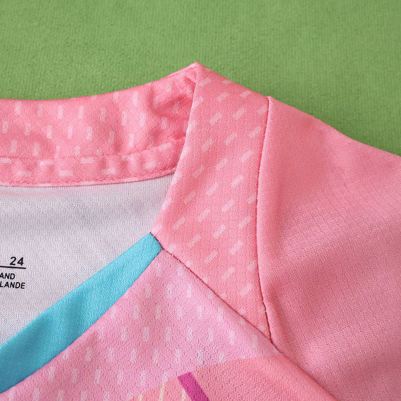 Kids Barcelona Special Edition Jersey Pink Kit 2025/26