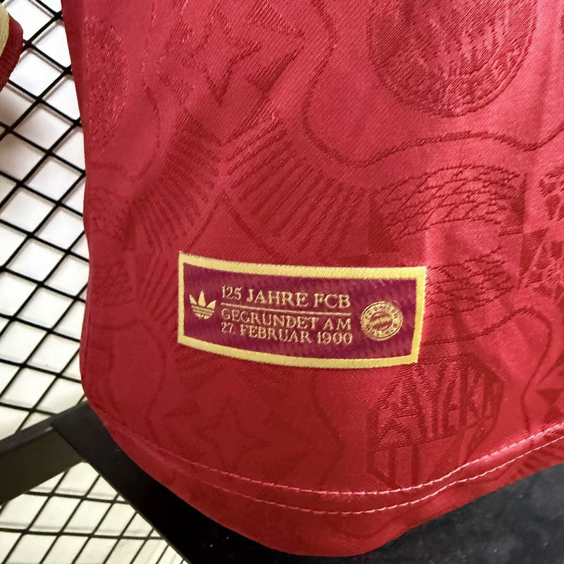 Bayern Munich Player Jersey 125th Anniversary Long Sleeve