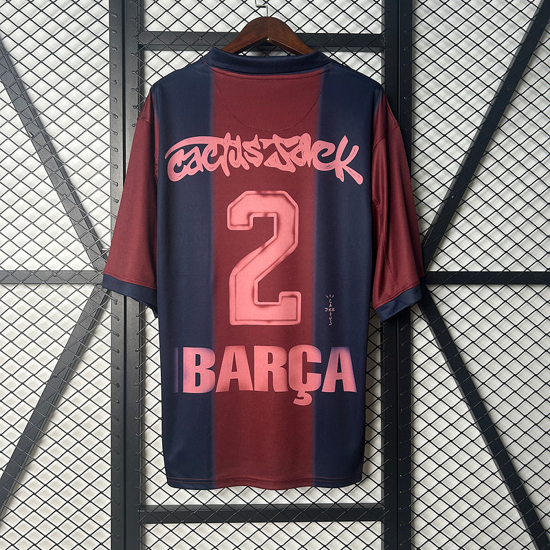 Travis Scott x FC Barcelona Retro 2000/01 Home Skeleton