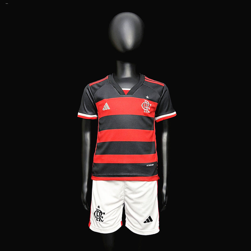 Kids Flamengo Home Kit 2024/2025
