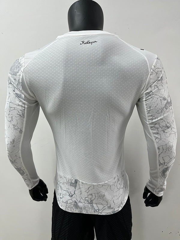 Manchester City Player KidSupper Jersey 2025/26 Long Sleeve