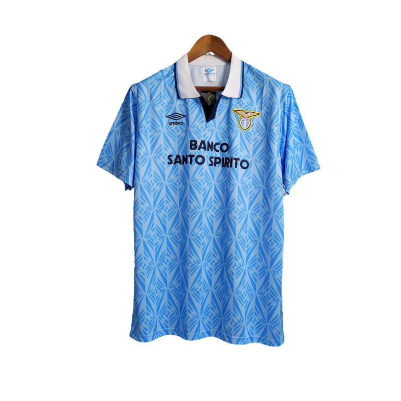 Lazio 1991 I Home Jersey - Retro Version