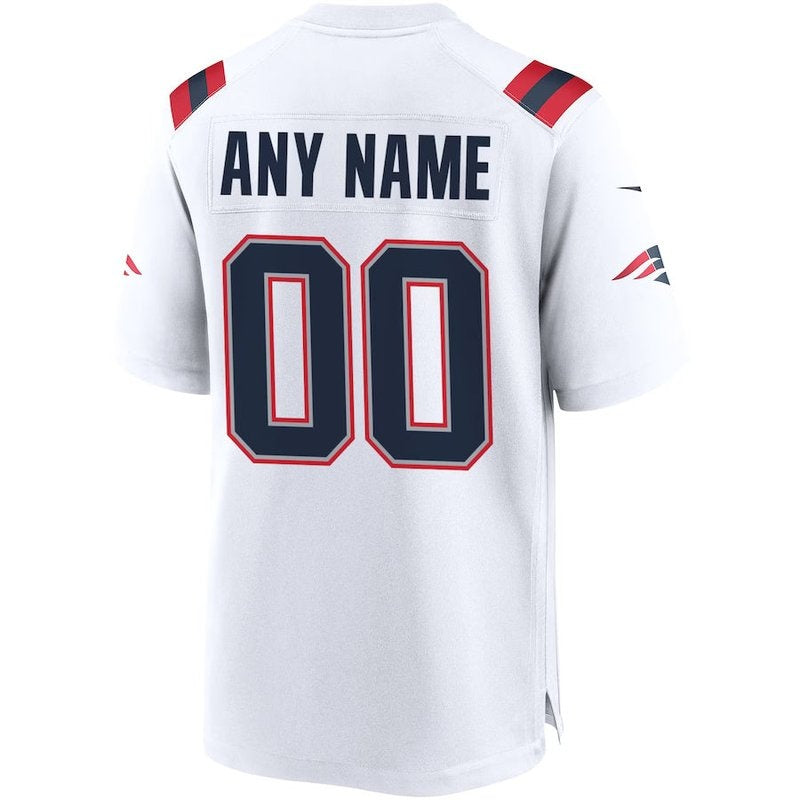 Patriots - Custom NFL Game Jersey - White