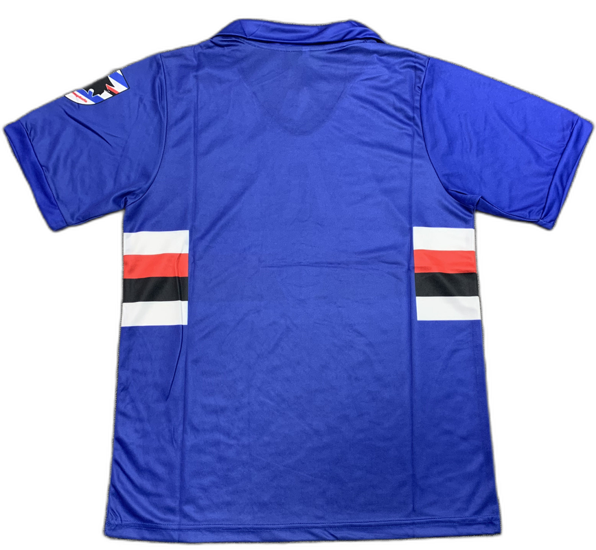 Sampdoria 90/91 I Home Jersey - Retro Version
