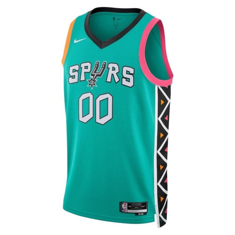 San Antonio Spurs Unisex 2023 NBA Jersey - City Edition - Turquoise